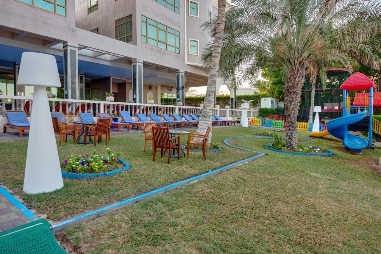 Sahara Beach Resort & Spa Sharjah Exterior photo The school's playground